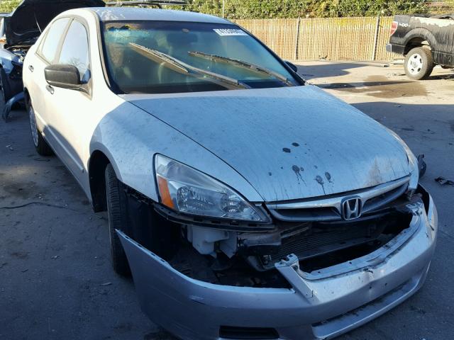 1HGCM56187A225545 - 2007 HONDA ACCORD VAL SILVER photo 1