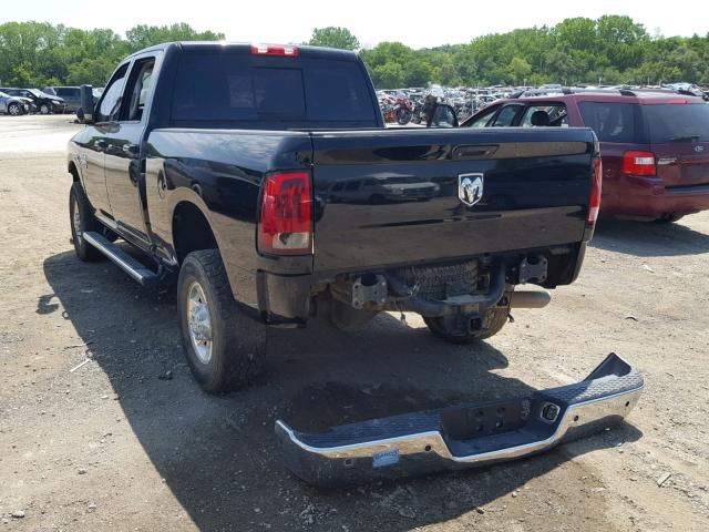 3C6UR5DL2DG594284 - 2013 RAM 2500 SLT 黑色 照片 3