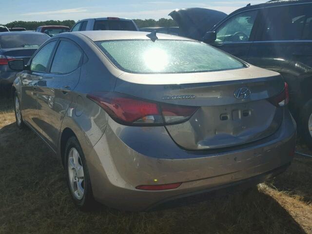 5NPDH4AE6FH620701 - 2015 HYUNDAI ELANTRA GOLD photo 3