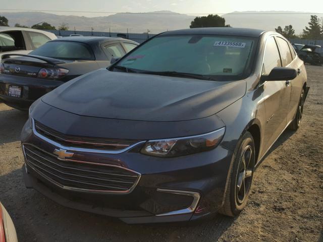 1G1ZB5ST8HF283089 - 2017 CHEVROLET MALIBU LS ლურჯი ფოტო 2