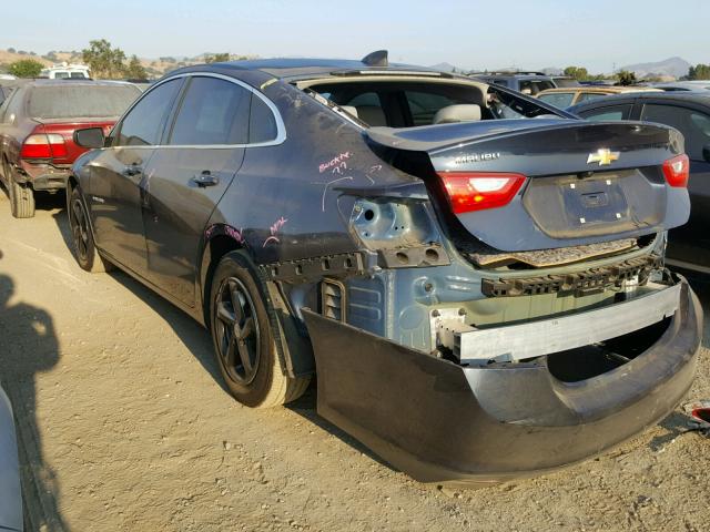 1G1ZB5ST8HF283089 - 2017 CHEVROLET MALIBU LS ლურჯი ფოტო 3