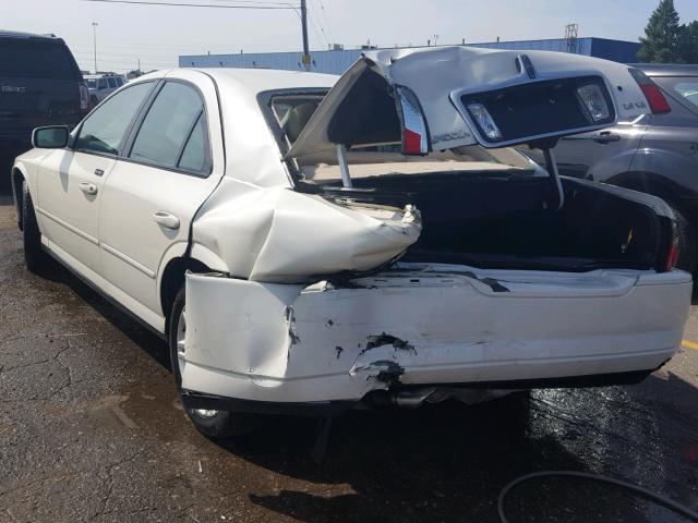 1LNHM87A85Y623505 - 2005 LINCOLN LS 白色 照片 3