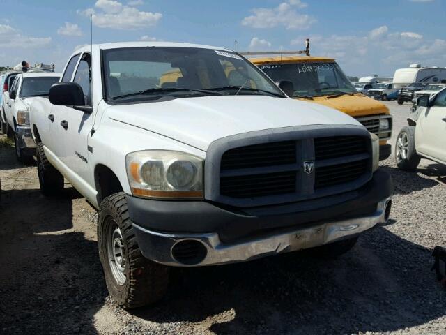 1D7KS28D96J200454 - 2006 DODGE RAM 2500 S WHITE photo 1