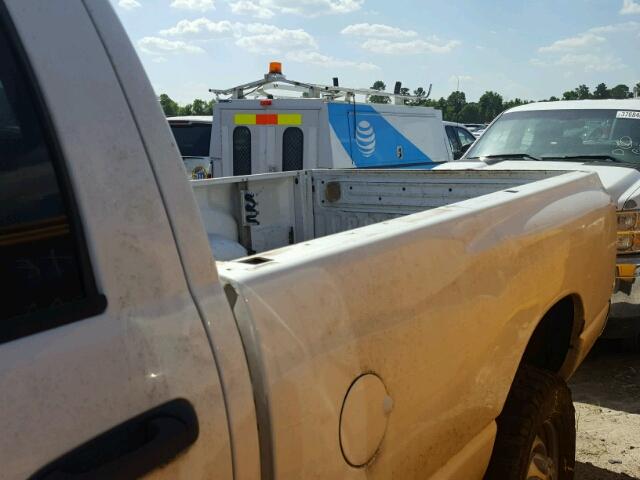 1D7KS28D96J200454 - 2006 DODGE RAM 2500 S WHITE photo 9