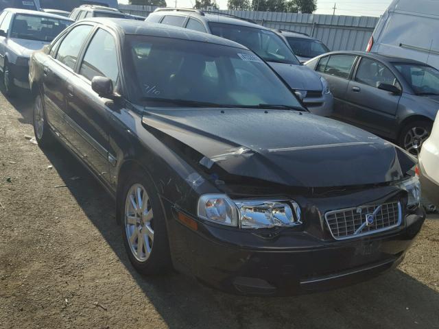 YV1TS59H941374579 - 2004 VOLVO S80 2.5T BLACK photo 1