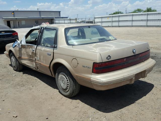 1G4AG55N8P6468904 - 1993 BUICK CENTURY SP GOLD photo 3