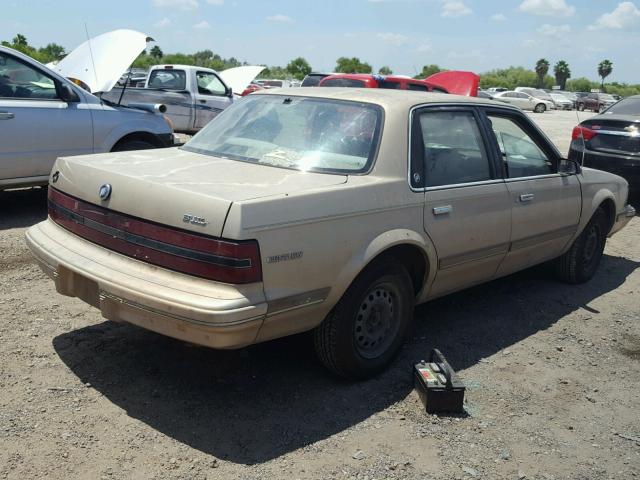 1G4AG55N8P6468904 - 1993 BUICK CENTURY SP GOLD photo 4