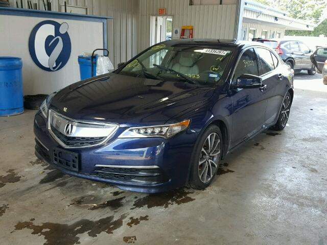 19UUB2F56FA017223 - 2015 ACURA TLX TECH BLUE photo 2