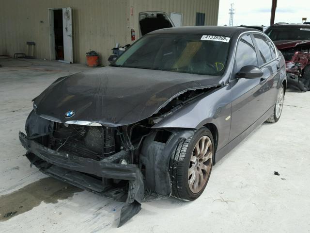 WBAVB33526KS32487 - 2006 BMW 330 I CHARCOAL photo 2