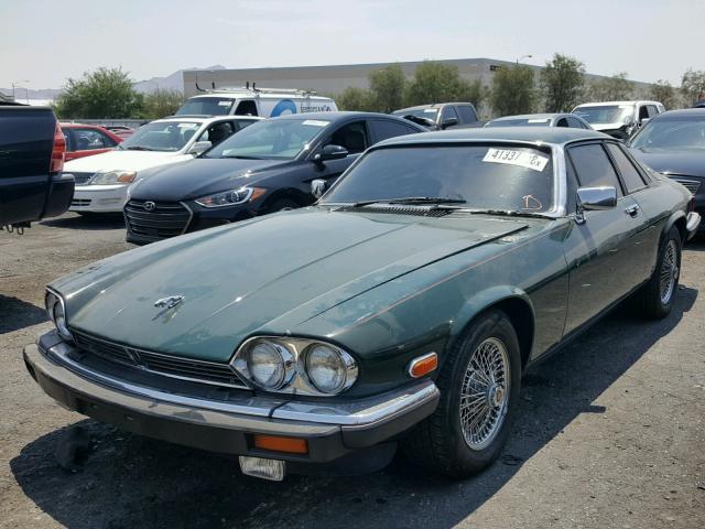 SAJNA5845JC144913 - 1988 JAGUAR XJS GREEN photo 2