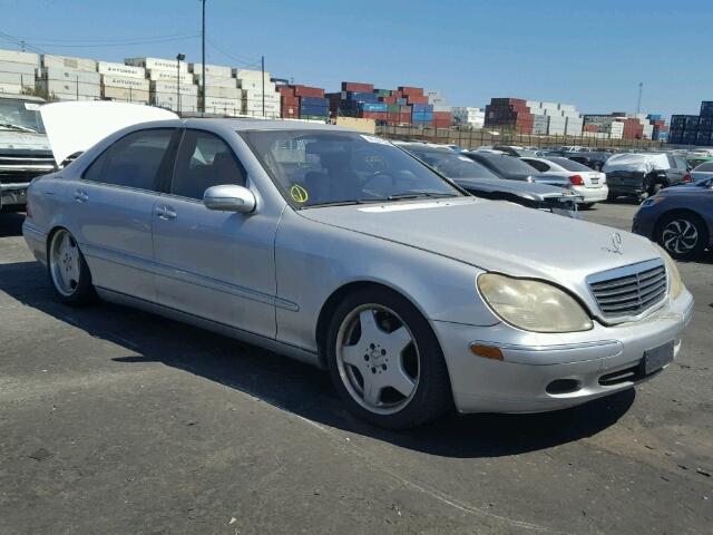 WDBNG75J51A215119 - 2001 MERCEDES-BENZ S 500 SILVER photo 1