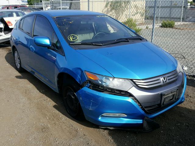 JHMZE2H58AS026841 - 2010 HONDA INSIGHT LX BLUE photo 1