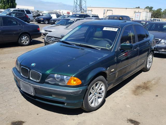 WBAAM5335XFR03132 - 1999 BMW 328I AUTOM GREEN photo 2