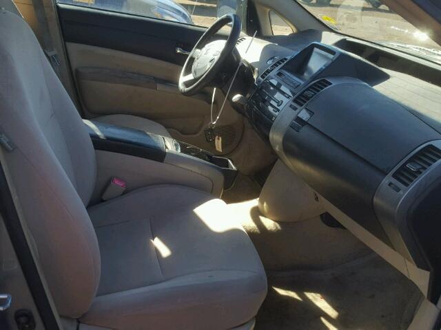 JTDKB20U553124501 - 2005 TOYOTA PRIUS Grau Foto 5