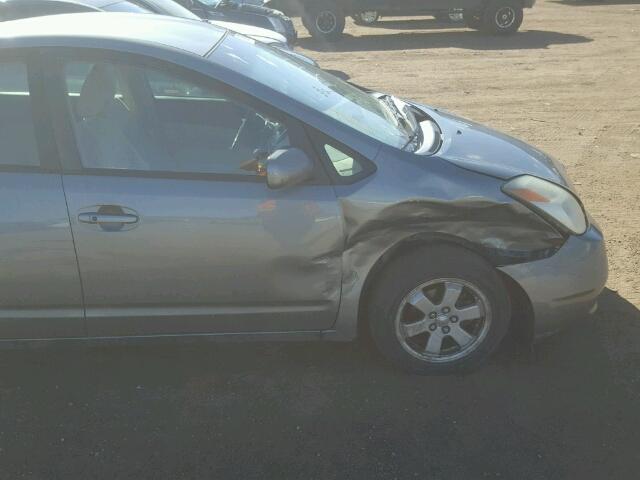 JTDKB20U553124501 - 2005 TOYOTA PRIUS Grau Foto 9