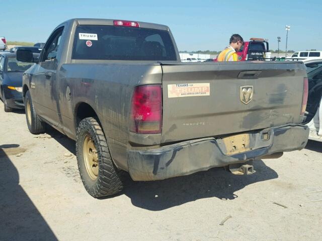 3C6JR6AG5EG143853 - 2014 RAM 1500 GRAY photo 3