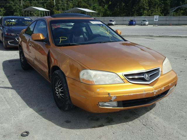 19UYA426X1A005356 - 2001 ACURA 3.2CL TYPE ORANGE photo 1