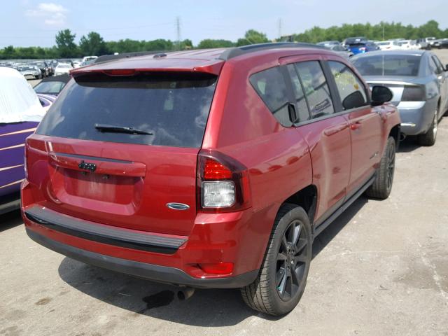 1C4NJCBA3FD295705 - 2015 JEEP COMPASS SP BURGUNDY photo 4