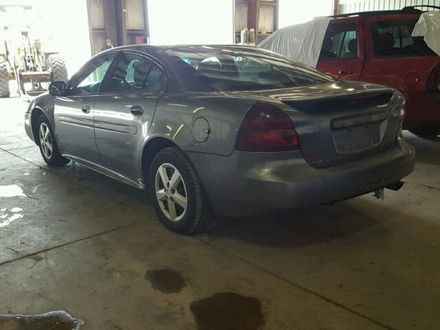 2G2WP522451278868 - 2005 PONTIAC GRAND PRIX GRAY photo 3