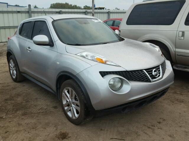 JN8AF5MR8CT111265 - 2012 NISSAN JUKE S SILVER photo 1