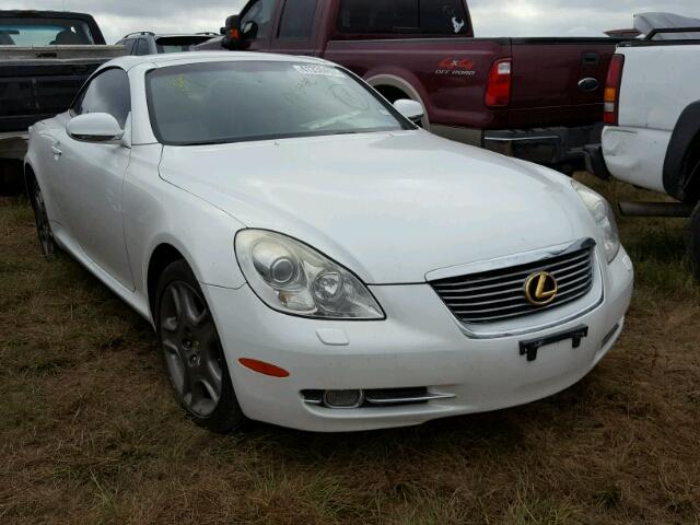 JTHFN45Y879015125 - 2007 LEXUS SC WHITE photo 1