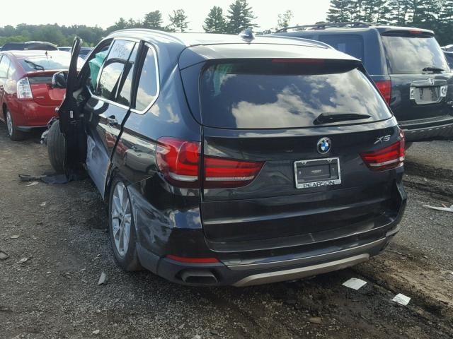 5UXKR6C54E0C02793 - 2014 BMW X5 XDRIVE5 BLACK photo 3