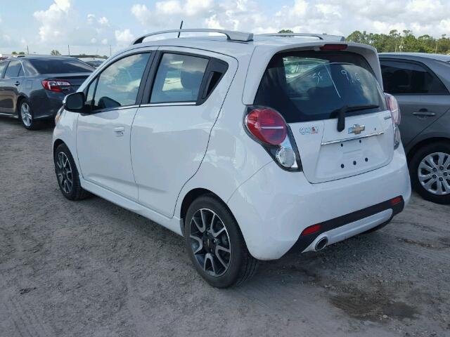 KL8CF6S95FC761486 - 2015 CHEVROLET SPARK WHITE photo 3