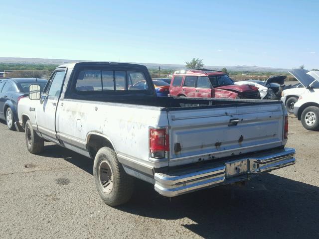 1B7GE16Y3LS722932 - 1990 DODGE D-SERIES D TWO TONE photo 3