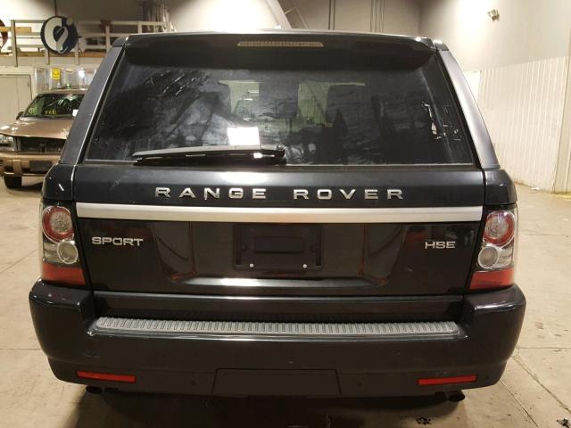 SALSF2D41CA727204 - 2012 LAND ROVER RANGE ROVE BLACK photo 10