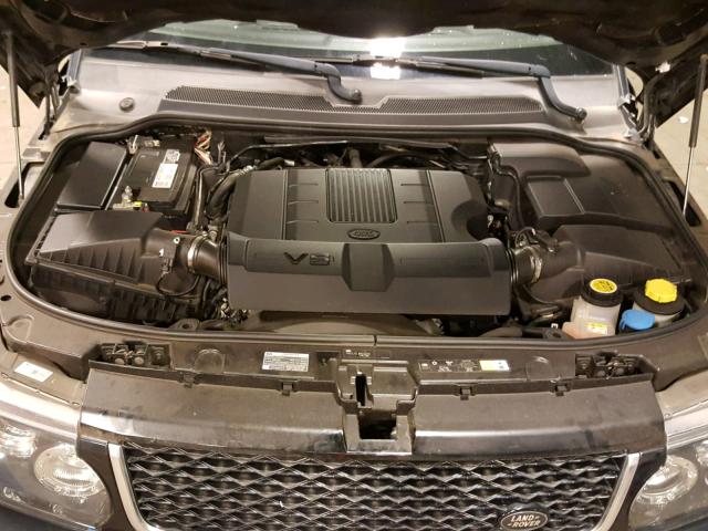 SALSF2D41CA727204 - 2012 LAND ROVER RANGE ROVE BLACK photo 7