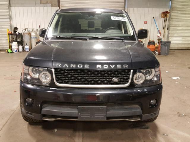 SALSF2D41CA727204 - 2012 LAND ROVER RANGE ROVE BLACK photo 9