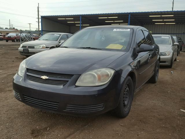 1G1AD5F53A7152803 - 2010 CHEVROLET COBALT 1LT BLACK photo 2