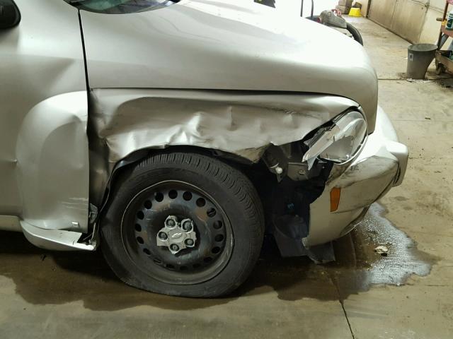 3GNCA13D38S698422 - 2008 CHEVROLET HHR LS ვერცხლისფერი ფოტო 9