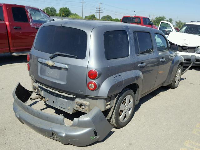 3GNDA13D36S545640 - 2006 CHEVROLET HHR LS GRAY photo 4