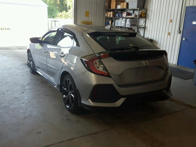 SHHFK7H44JU408460 - 2018 HONDA CIVIC SPOR SILVER photo 3