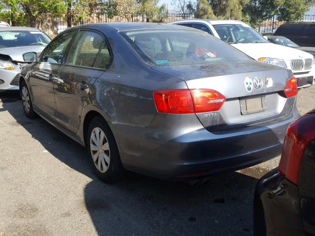 3VW2K7AJ6EM236253 - 2014 VOLKSWAGEN JETTA BASE 黑色 照片 3