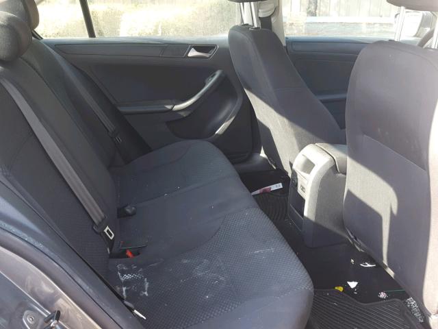 3VW2K7AJ6EM236253 - 2014 VOLKSWAGEN JETTA BASE 黑色 照片 6