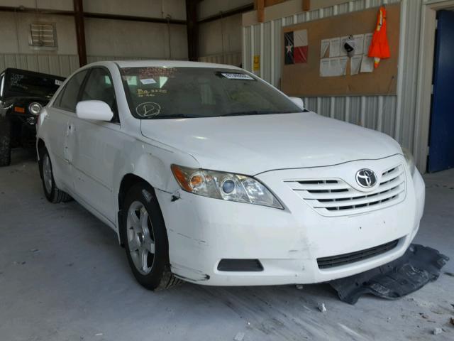 4T1BE46K99U871149 - 2009 TOYOTA CAMRY BASE WHITE photo 1