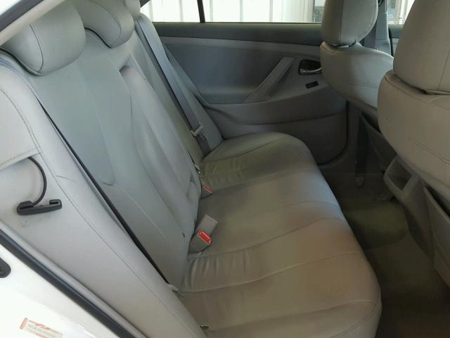 4T1BE46K99U871149 - 2009 TOYOTA CAMRY BASE WHITE photo 6