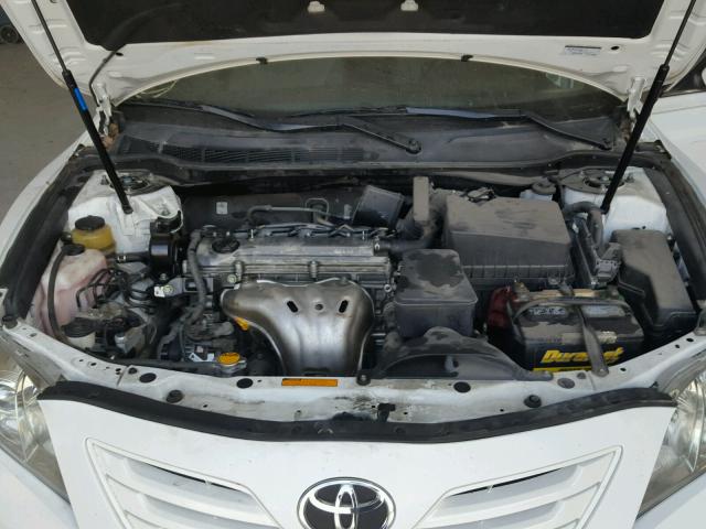 4T1BE46K99U871149 - 2009 TOYOTA CAMRY BASE WHITE photo 7
