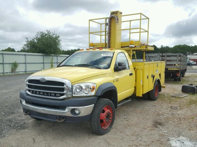 3F6WJ76A48G352246 - 2008 STERLING TRUCK BULLET YELLOW photo 2