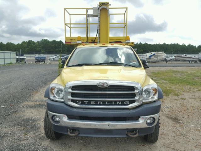 3F6WJ76A48G352246 - 2008 STERLING TRUCK BULLET YELLOW photo 9