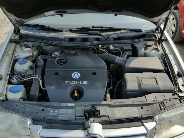 3VWRP29M01M011340 - 2001 VOLKSWAGEN JETTA GL T SILVER photo 7