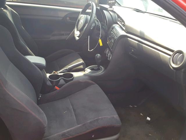 JTKJF5C70D3055036 - 2013 TOYOTA SCION TC 红色 照片 5