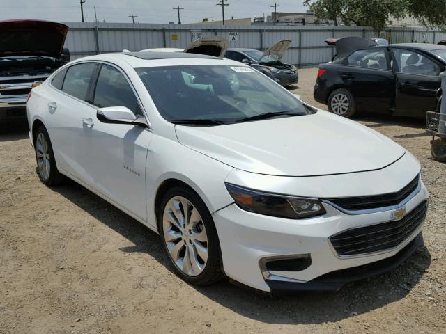 1G1ZH5SX5GF326576 - 2016 CHEVROLET MALIBU PRE WHITE photo 1