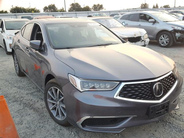 19UUB1F30JA003495 - 2018 ACURA TLX GRAY photo 1