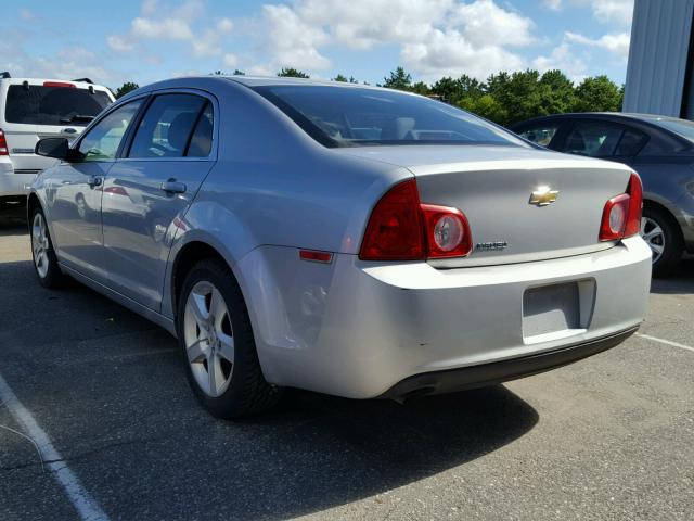 1G1ZA5EU0CF350803 - 2012 CHEVROLET MALIBU LS ვერცხლისფერი ფოტო 3
