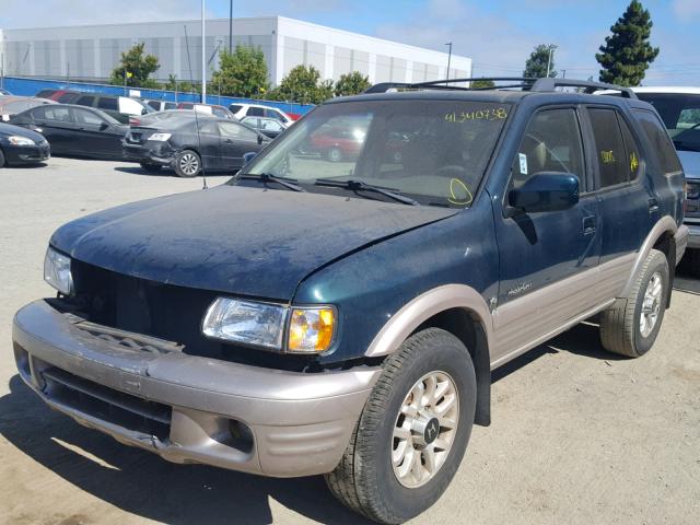 4S6DM58W0Y4412566 - 2000 HONDA PASSPORT E 绿色 照片 2