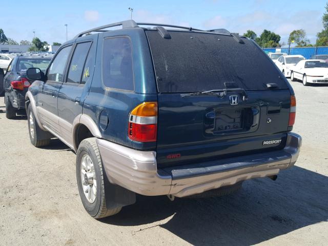 4S6DM58W0Y4412566 - 2000 HONDA PASSPORT E 绿色 照片 3
