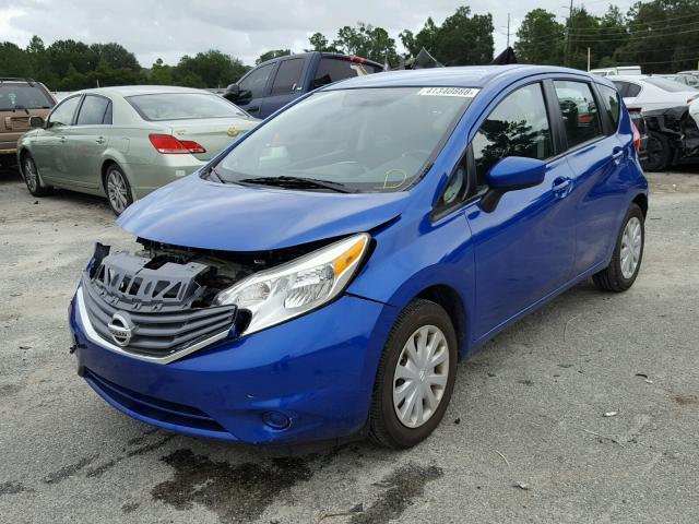 3N1CE2CP4GL352226 - 2016 NISSAN VERSA NOTE BLUE photo 2